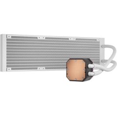 CORSAIR iCUE H150i ELITE CAPELLIX XT Liquid CPU Cooler - 120mm - High Performance White - Superior Cooling for Ultimate Gaming E